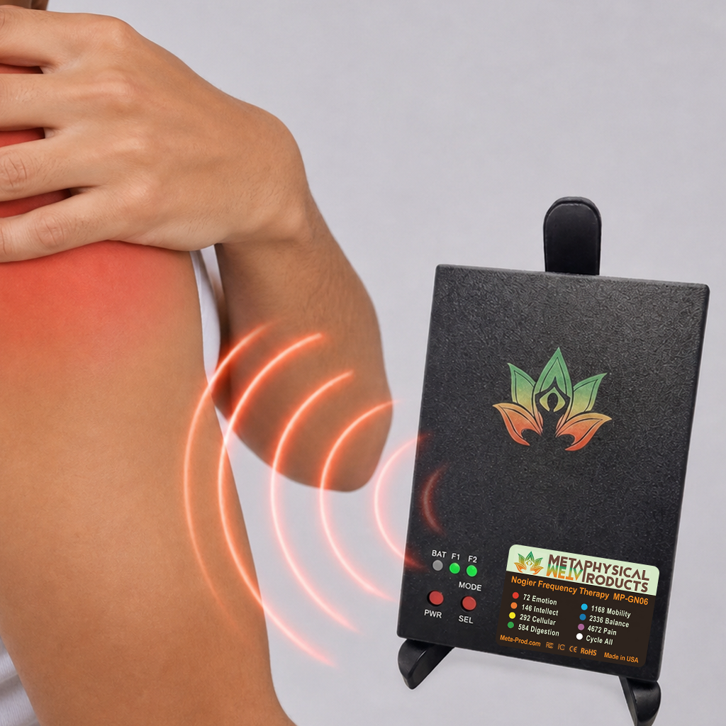 Nogier Frequency Generator with Seven Healing Frequencies for Body and Mind | Metaphysical Products